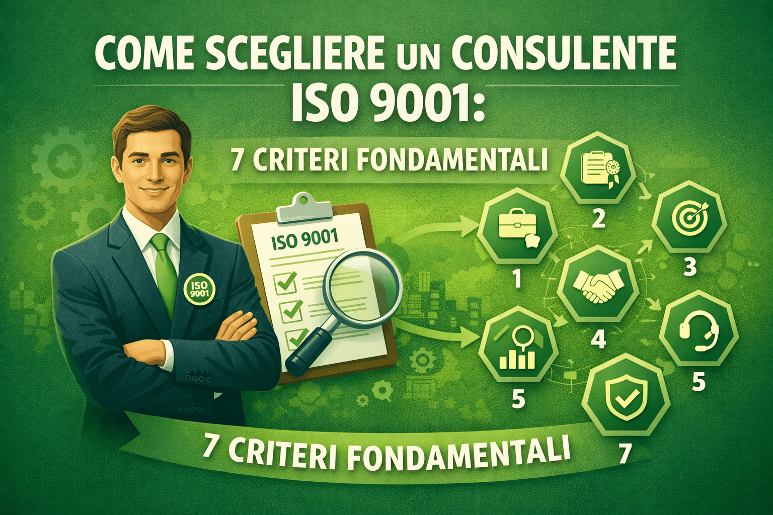 Come Scegliere un Consulente ISO 9001: 7 Criteri Fondamentali